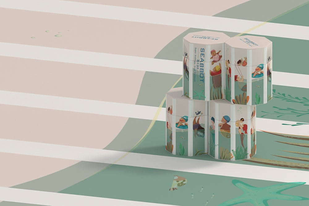 一次性泳裝包裝設(shè)計(jì),現(xiàn)代風(fēng)簡約泳裝包裝設(shè)計(jì)