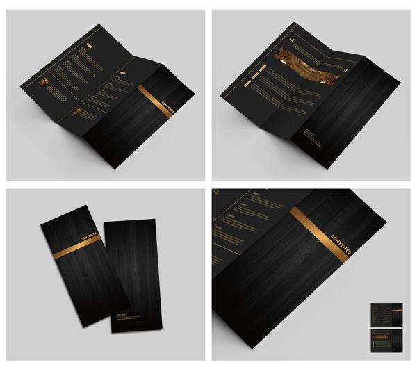 個(gè)性三折頁(yè)設(shè)計(jì)方法是什么？?jī)r(jià)格大約是多少