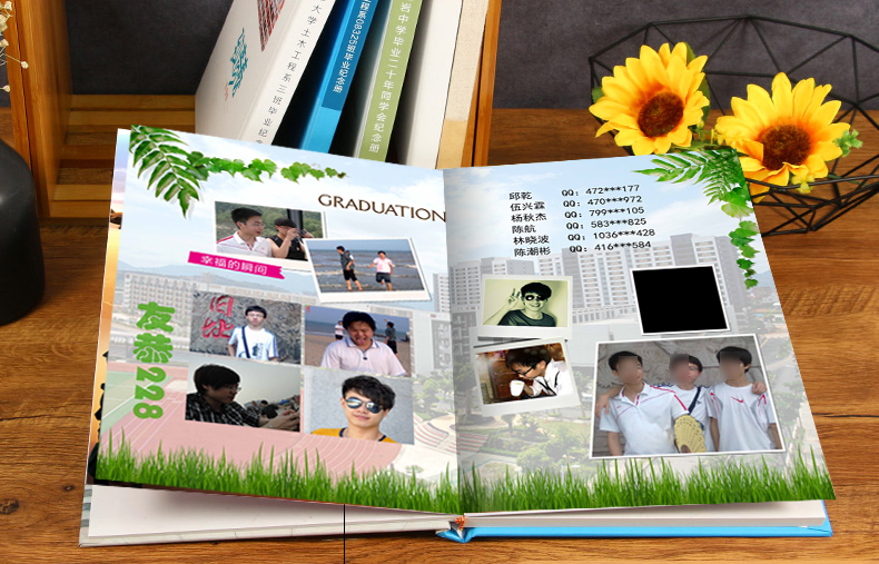 老同學(xué)聚會的同學(xué)紀(jì)念冊設(shè)計(jì)方法是什么？如何制作比較好