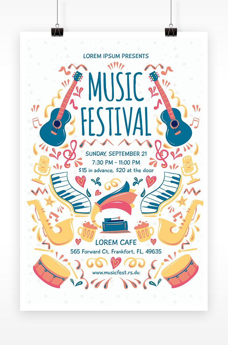 音樂節(jié)海報設(shè)計有哪些要點？海報設(shè)計有哪些注意事項？