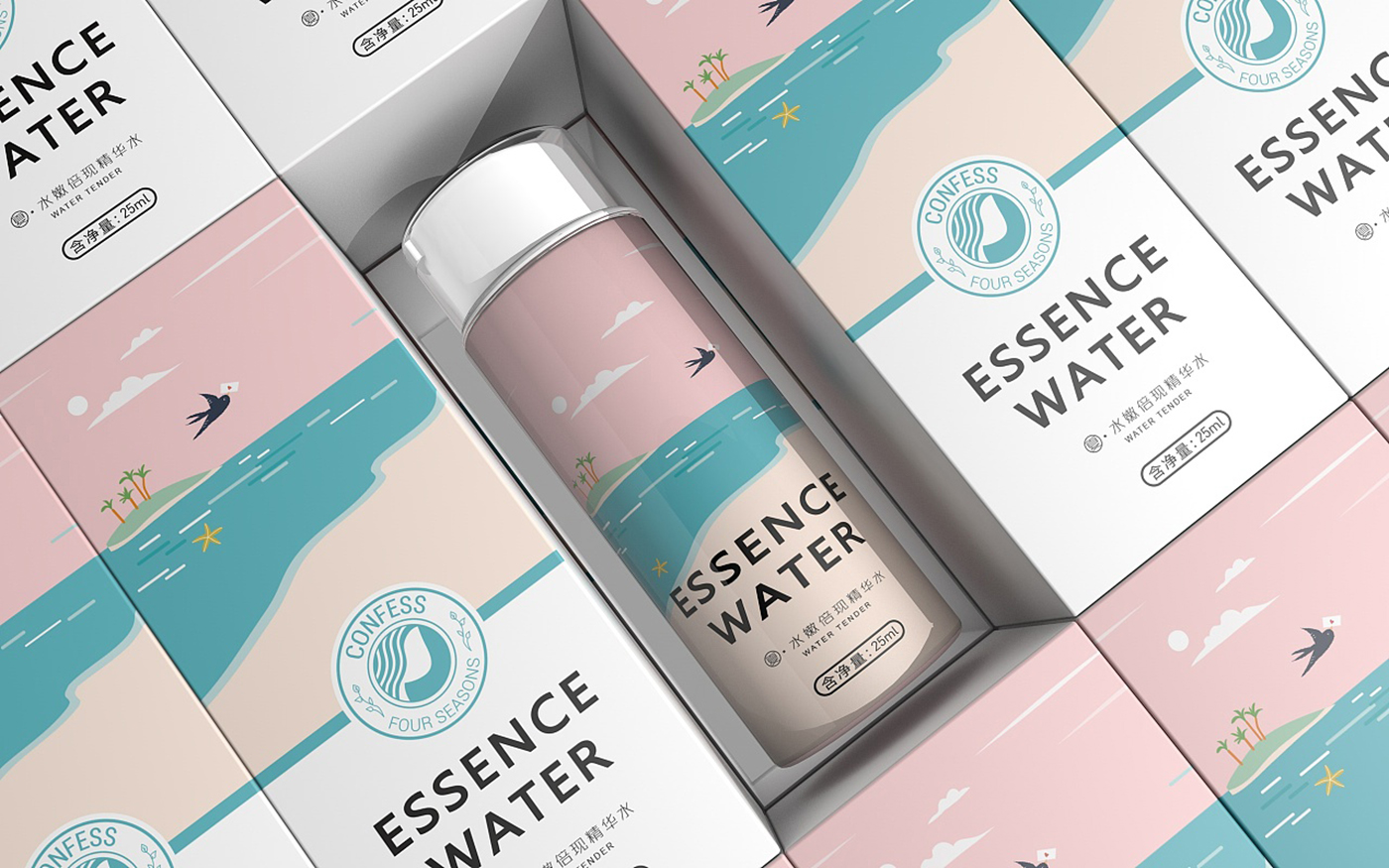 四季化妝品包裝設(shè)計(jì)-套裝化妝品包裝設(shè)計(jì) 四季化妝品包裝設(shè)計(jì)-套裝化妝品包裝設(shè)計(jì)