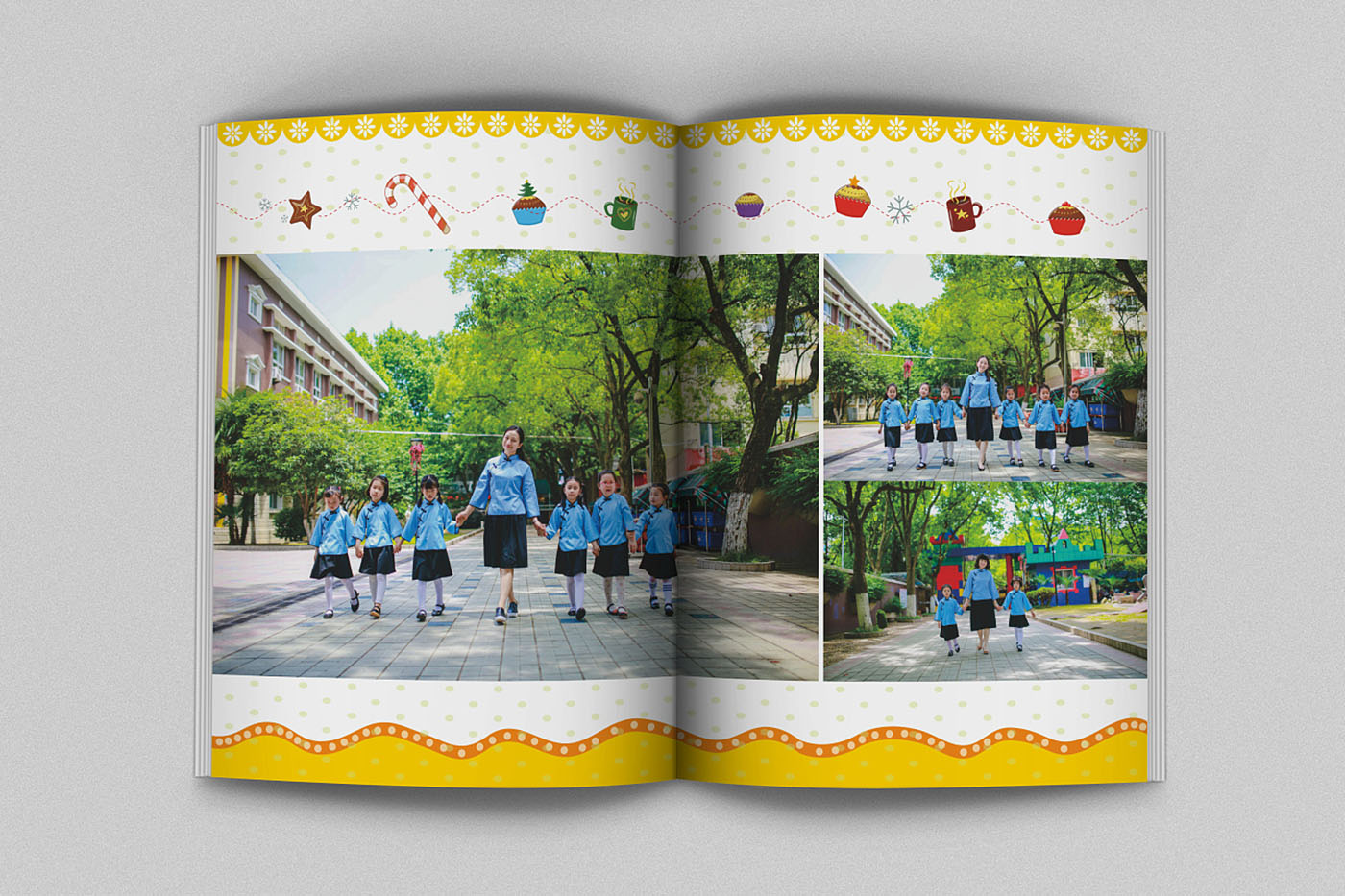 幼兒園畢業(yè)紀(jì)念冊設(shè)計