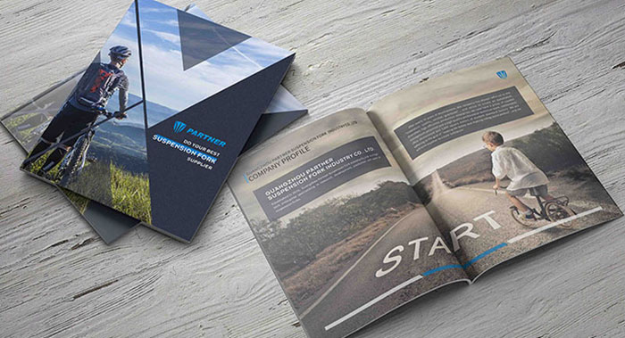 英文單車業(yè)企業(yè)產品冊設計