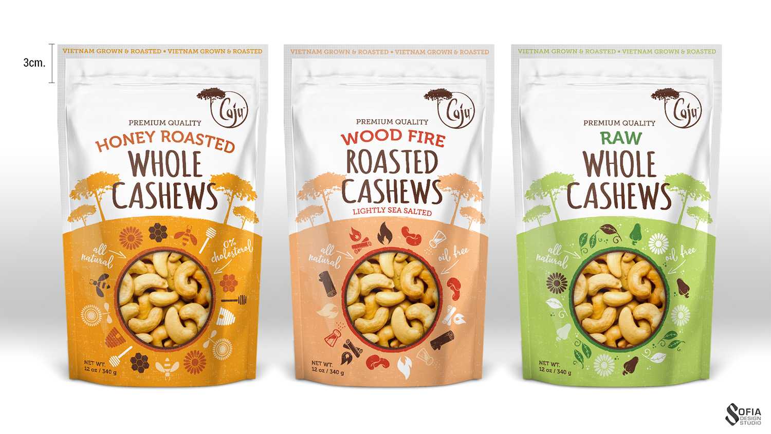 堅果包裝袋設(shè)計公司